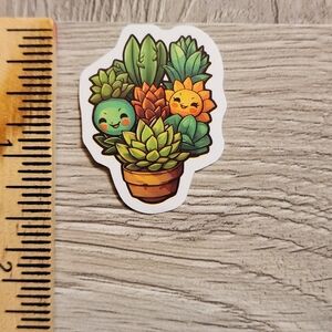 10/$10 Succulent Plant Sticker Gardening Cacti Grow